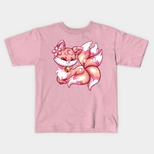 Sakura Kitsune Kids T-Shirt